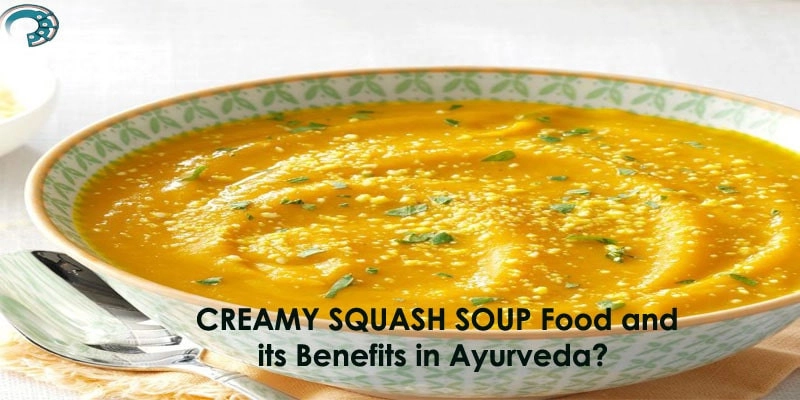 CREAMY SQUASH SOUP food and its benefits in Ayurveda